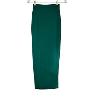 New Naked Wardrobe Green Knit Pencil Skirt‎ Size Small NWOT